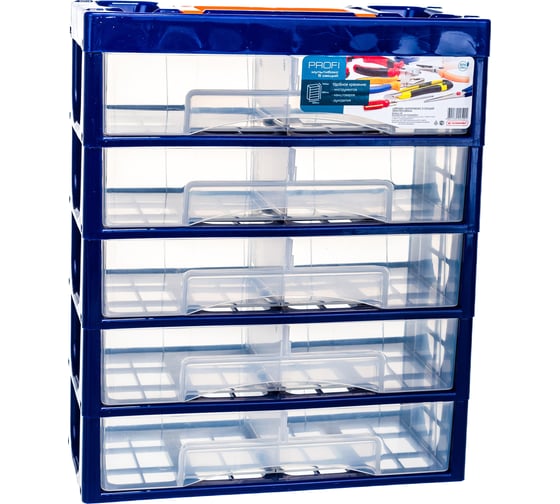 Изображение товара Мультибокс ПОЛИМЕРБЫТ "ПРОФИ" 5 секций 435000067