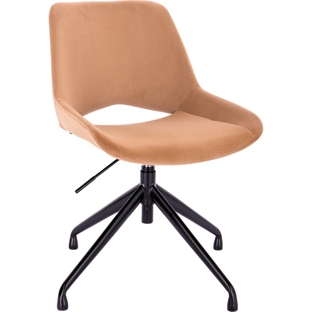 Изображение товара Обеденный стул Everprof Oscar ткань латте, вращающийся, регулируемый, классика