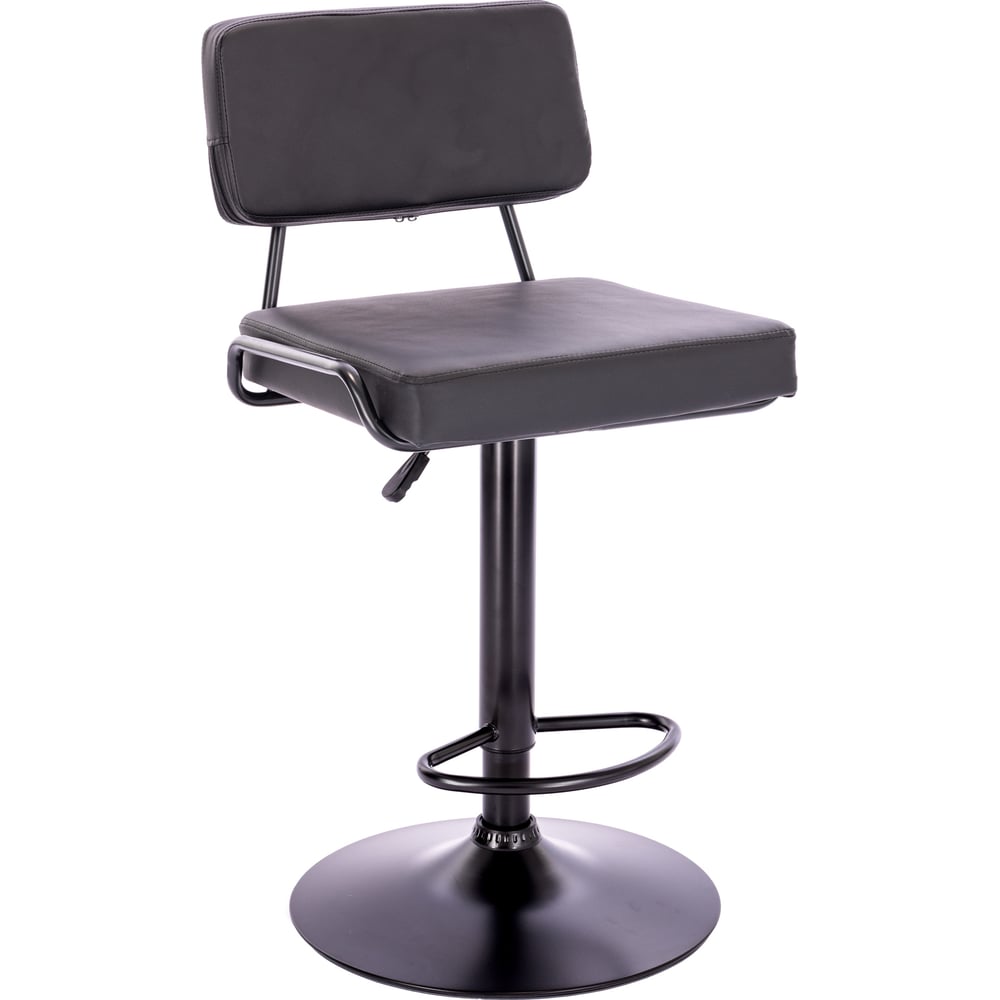 Изображение товара Барный стул Everprof Bit экокожа, черный EP Bit PU Black