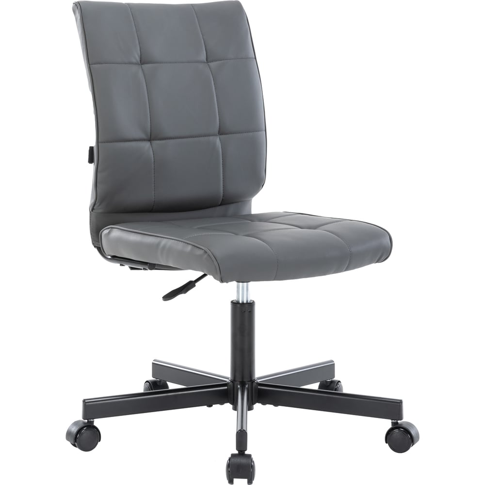 Изображение товара Офисное кресло Everprof EP-300 из эко-кожи серого цвета регулируемое