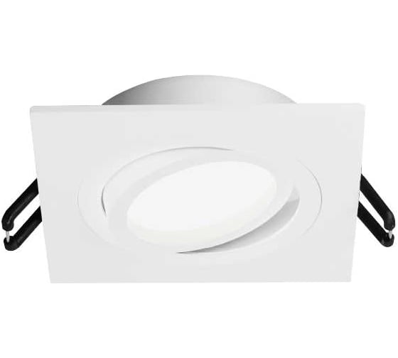 Изображение товара Встраиваемый cветильник Wolta ALTO под лампу GU5.3 квадратный Белый WDL-GU5.3/01W-S