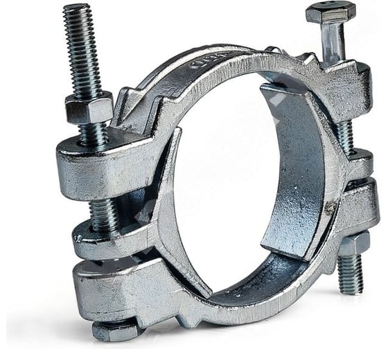 Изображение товара Двухболтовой чугунный хомут MGF 130-145 SL600 3-213-130-145-600