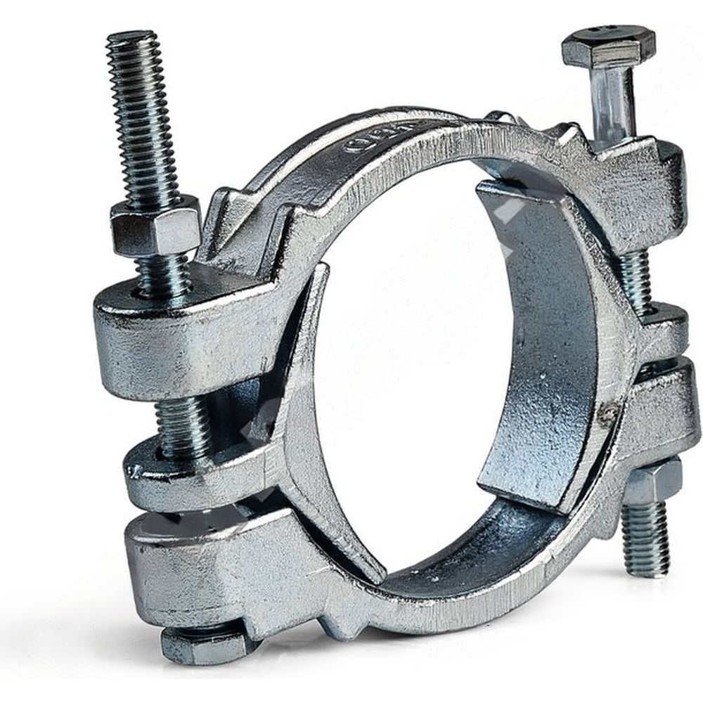 Изображение товара Двухболтовой чугунный хомут MGF 252-288 SL1125 для крепления труб