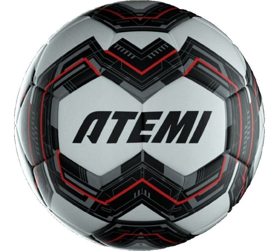 Изображение товара Мяч футбольный ATEMI BULLET TRAINING, синтетическая кожа ПУ, р.5, р/ш, окружность 68-70 00-00009859
