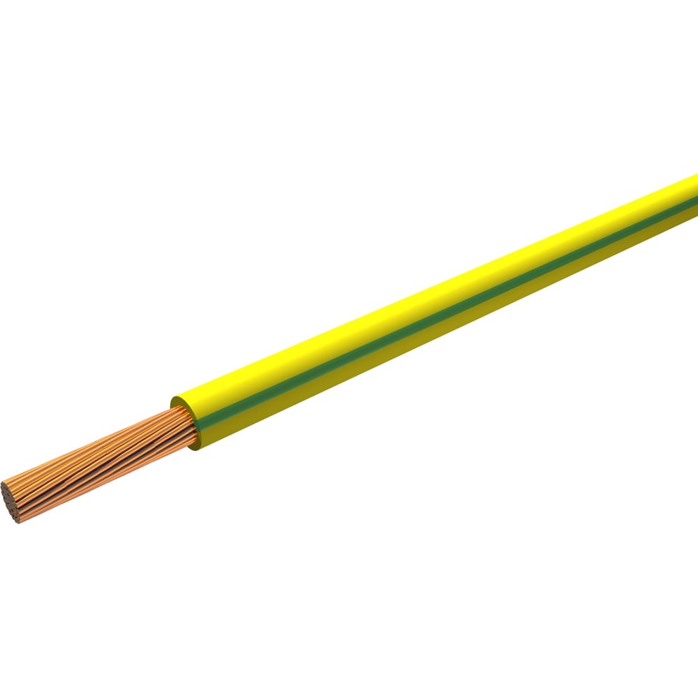 Изображение товара Провод iTOK пугвнг(а)-ls 1x1,0, 100 метров, желто-зеленый