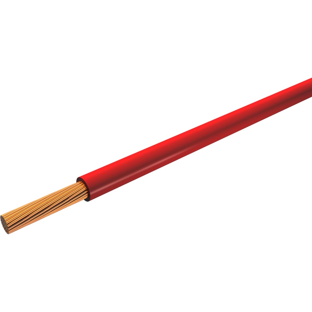 Изображение товара Провод iTOK пугвнг(а)-ls 1x4,0, гост, красный, 100 метров i-KPP-PUGVNG-LS-140-100-RED