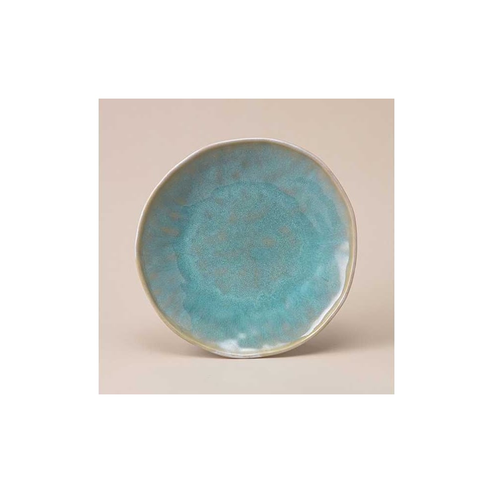 Изображение товара Керамическая закусочная тарелка Lefard 21, диаметр 21,3 см, рельефная поверхность