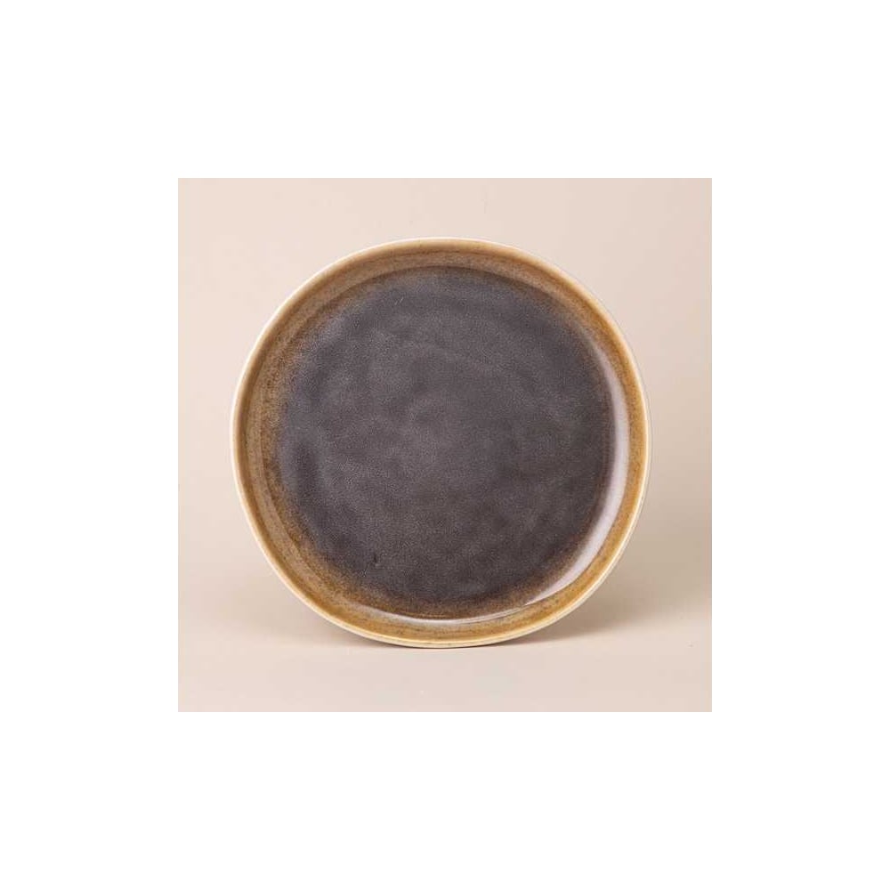 Изображение товара ЗАКУСОЧНАЯ ТАРЕЛКА Lefard 20 см коричневая керамика