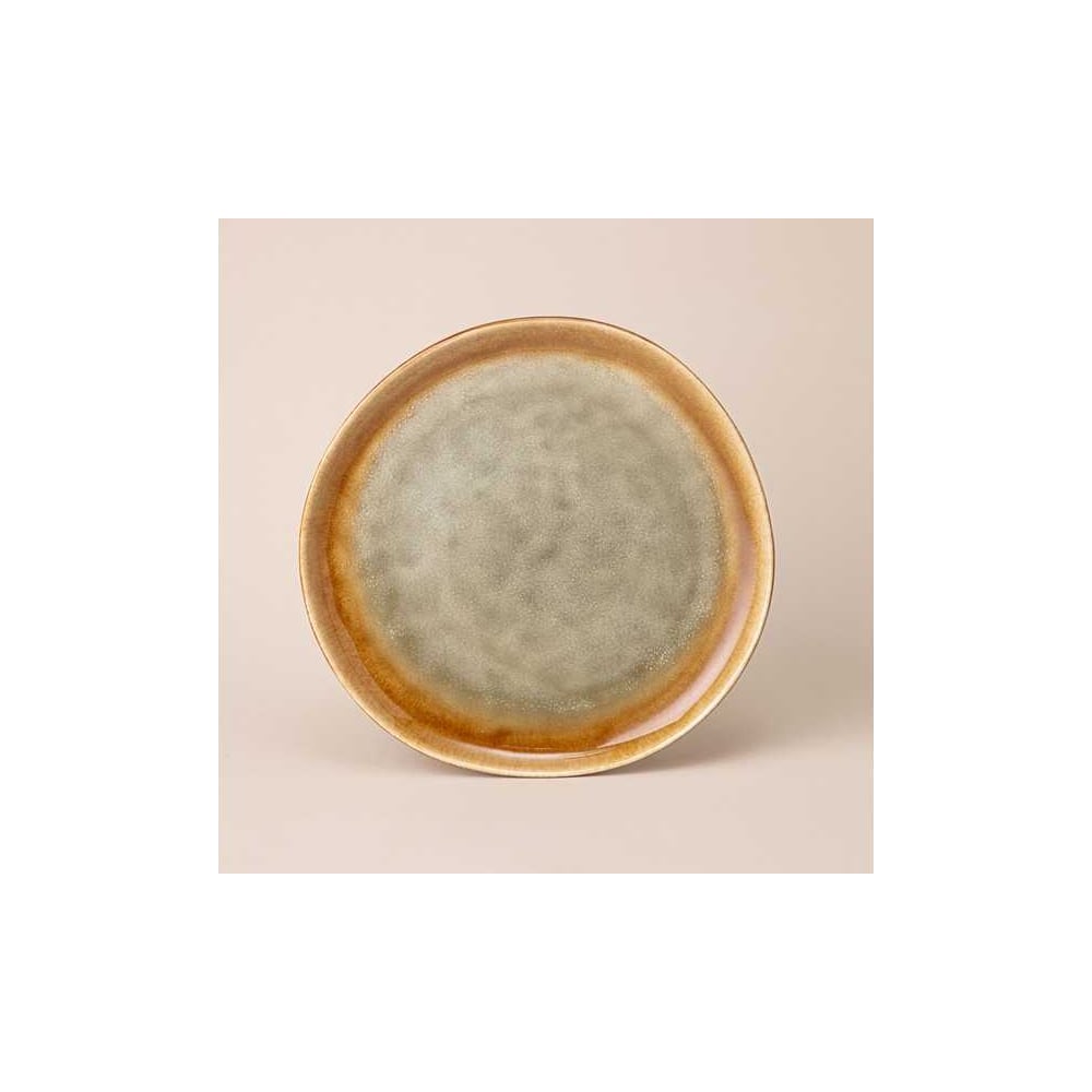 Изображение товара Обеденная тарелка Lefard 24 см зеленого цвета