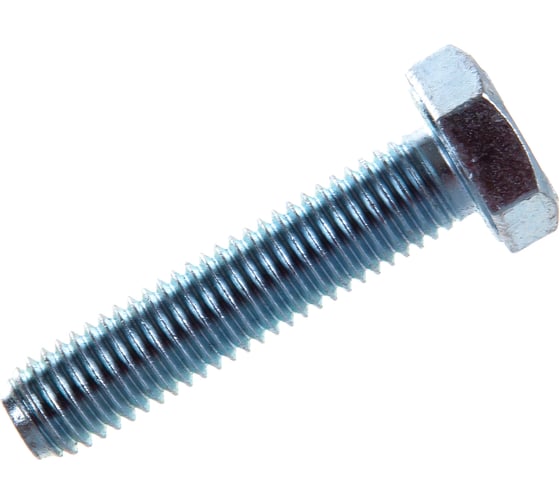 Изображение товара Болт ЦКИ DIN933 М10х45 усилен закалкой 8.8 Ц 100 шт. 20247