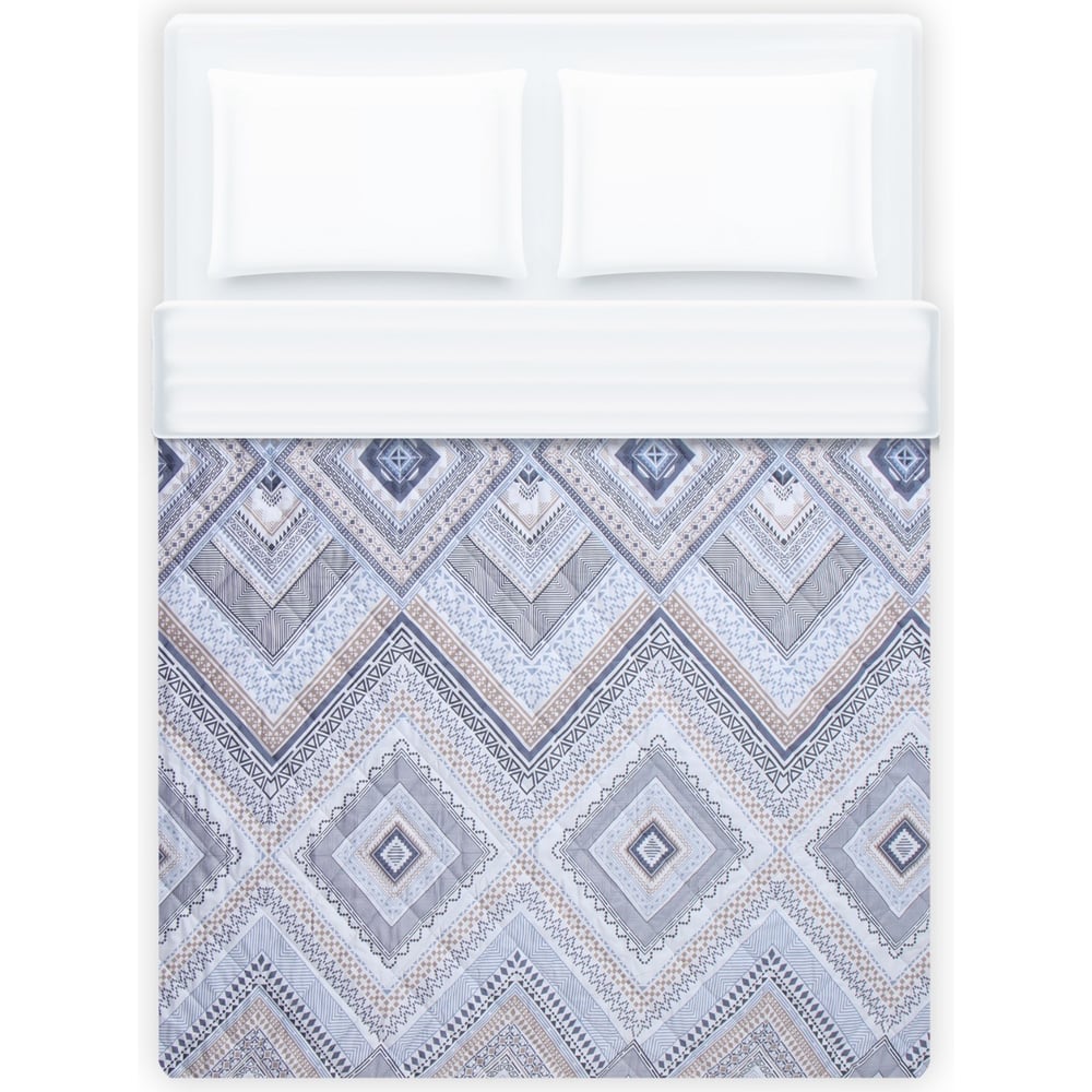 Изображение товара Покрывало LoveLife двуспальное микрофайбер 180х210 см, стеганое с узорами