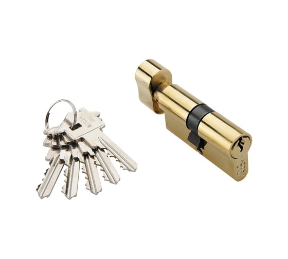 Изображение товара Цилиндр ADDEN BAU CYL 5-60 KNOB GOLD 940000000592