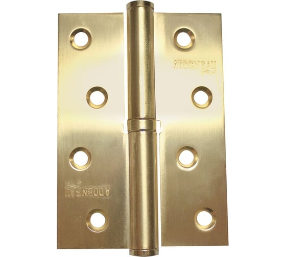 Изображение товара Разъёмные петли ADDEN BAU 100X75X2.5 LEFT SATIN GOLD 940000001448