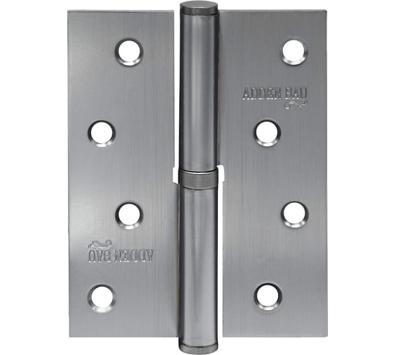Изображение товара Разъёмные петли ADDEN BAU 100X75X2.5 RIGHT MATTE SATIN CHROME 940000002447