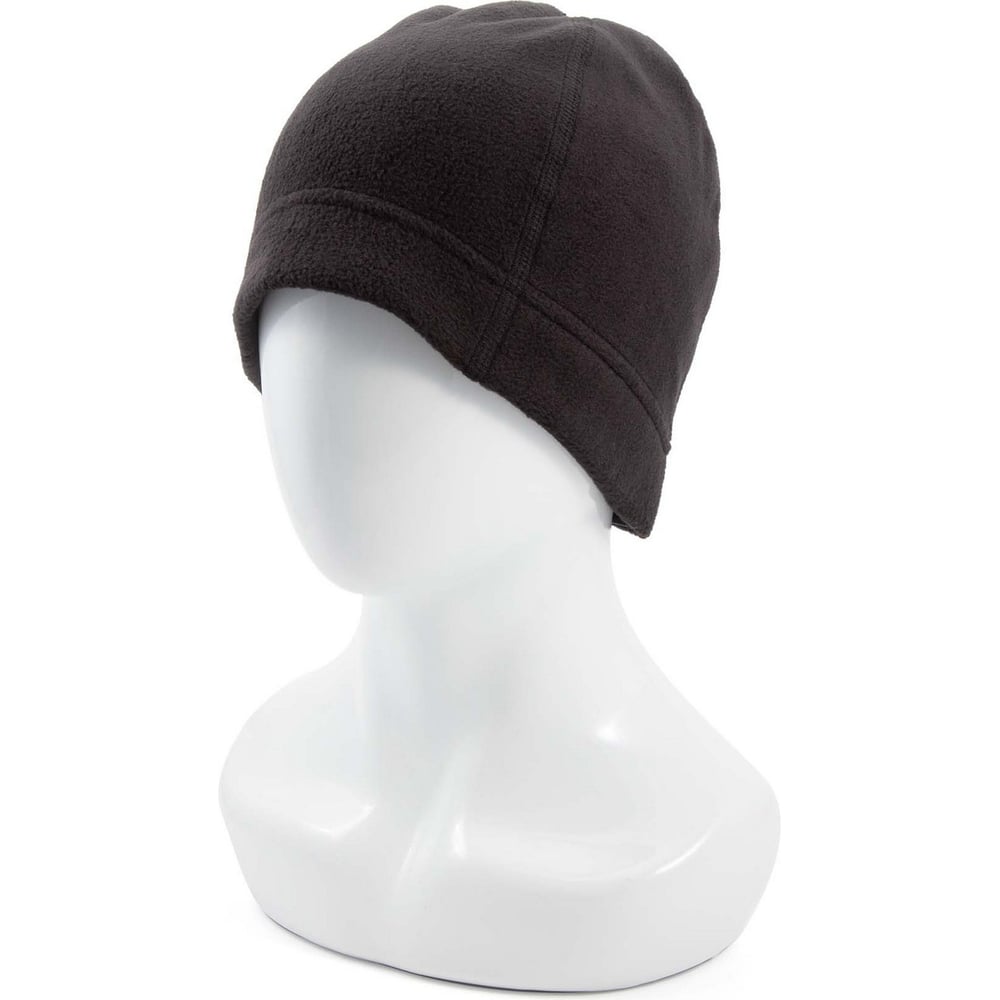 Изображение товара Шапка Сибирский Следопыт Fleece черная демисезонная для рыбалки и отдыха 57-58