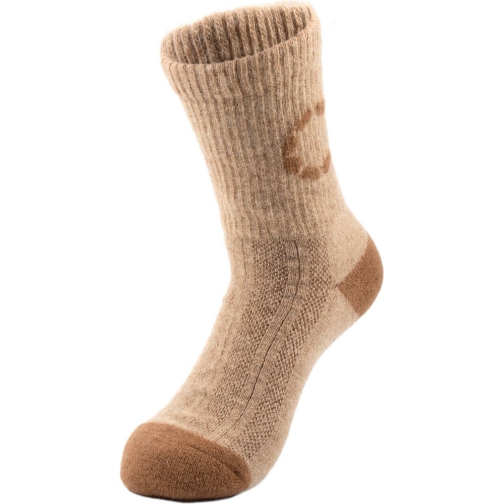 Изображение товара Термоноски Следопыт Organic wool socks CAMEL 44-46 зимние для повседневной носки