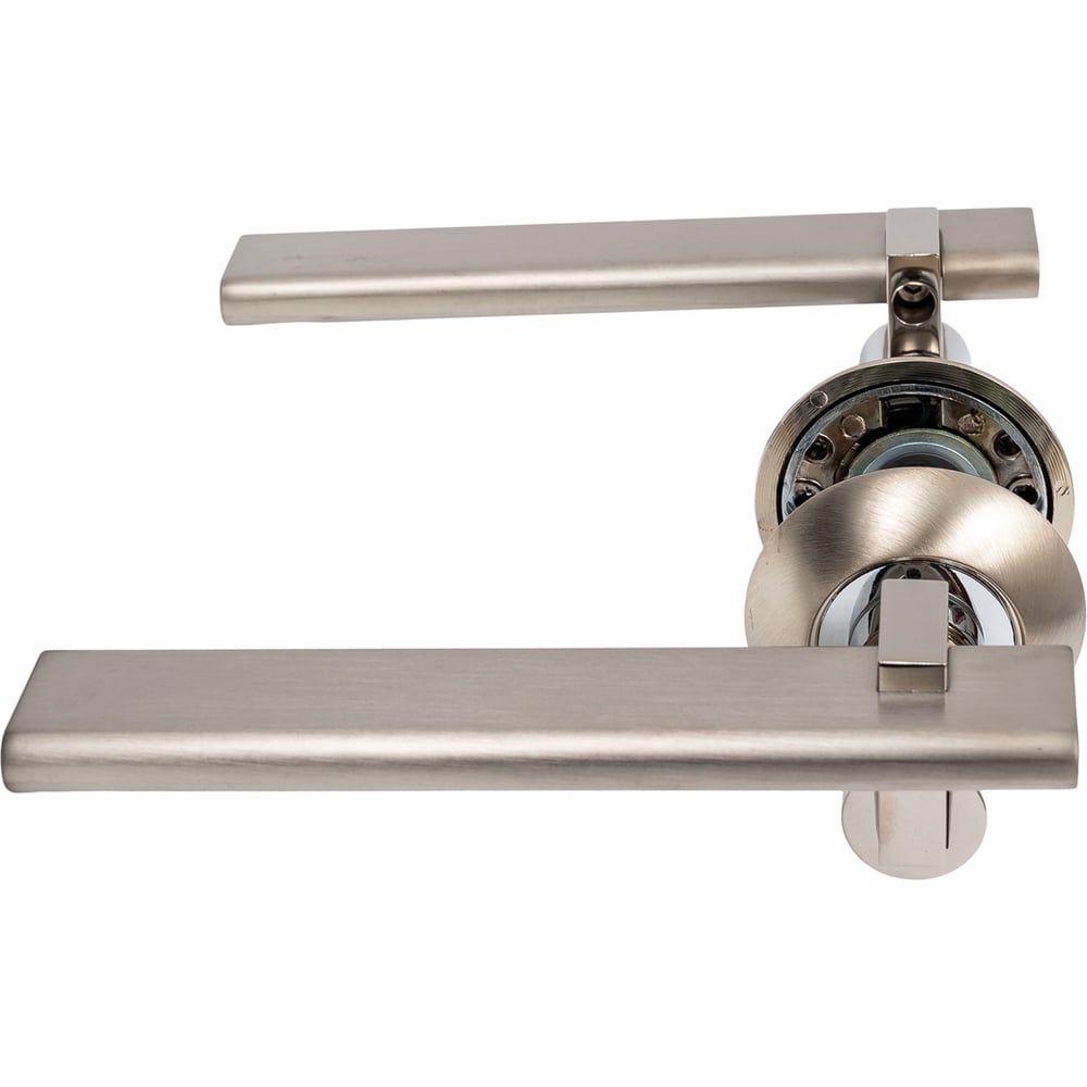 Изображение товара Фалевые ручки SILLUR 133 S.CHROME/P.CHROME для межкомнатных дверей