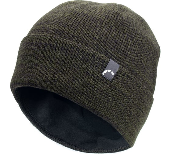 Изображение товара Шапка Сибирский Следопыт IRBIS с подкладом из флиса, акрил, хаки меланж PF-CAP39
