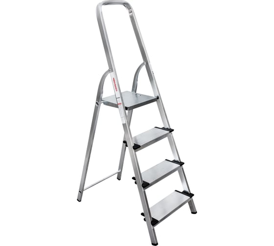 Изображение товара Алюминиевая стремянка Новая Высота 4 ступени 1117104