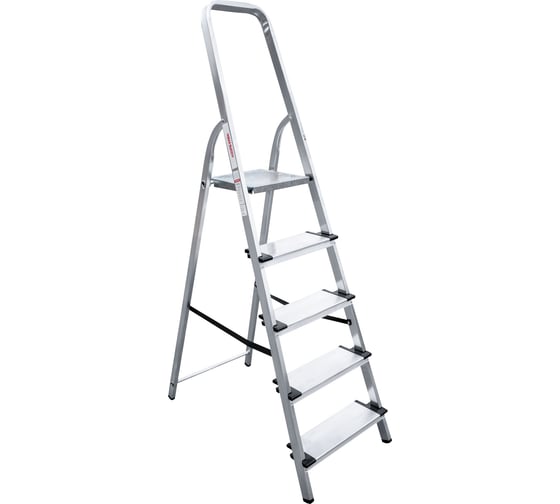 Изображение товара Алюминиевая стремянка Новая Высота 5 ступеней 1117105