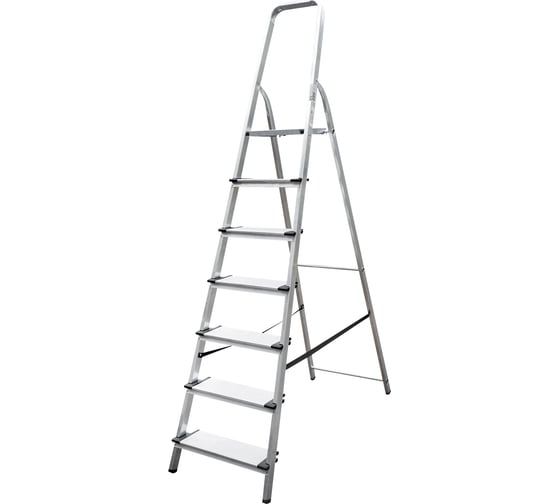 Изображение товара Алюминиевая стремянка Новая Высота 7 ступеней 1117107