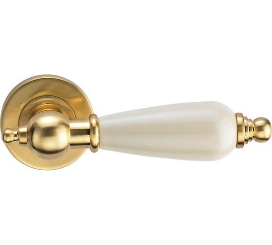 Изображение товара Дверная ручка на круглой накладке GENESIS REDONDO S. GOLD 940000000430