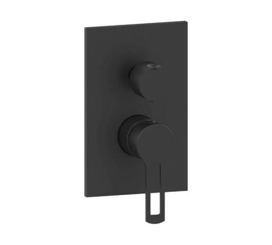 Изображение товара Встраиваемый смеситель для душа Paffoni RINGO черный матовый RIN018NO/M 00227552