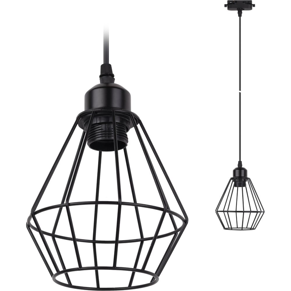 Изображение товара Однофазный трековый светильник LEDVANCE цоколем Е27 черный матовый 4099854231452