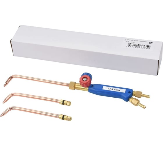 Изображение товара Горелка ацетиленовая Brima Г2-А мини наконечники №1,2,3 НП000001510