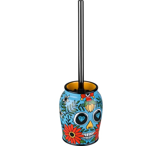 Изображение товара Ершик Moroshka Los Muertos 13х42,5 см., цвет голубой G79-96