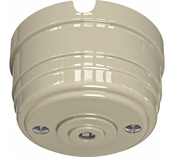 Изображение товара Корпус МЕЗОНИНЪ розетки потолочной пластиковый, цвет-слоновая кость GE30811-02