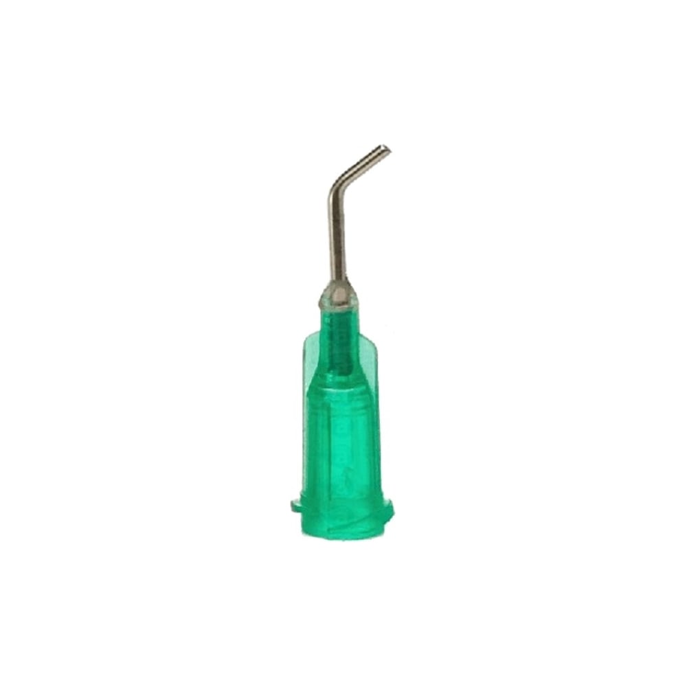 фото Наконечник дозатора green bent 45 (50 шт; 18gх1/2") techcon te718050b45pk