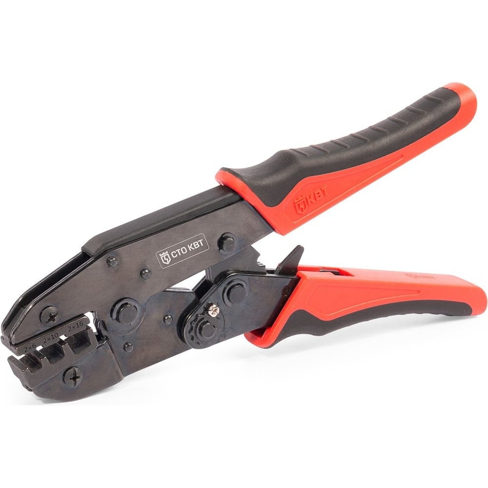 Изображение товара Пресс-клещи КВТ СТО-16 серия ПРОФИ для втулочных наконечников