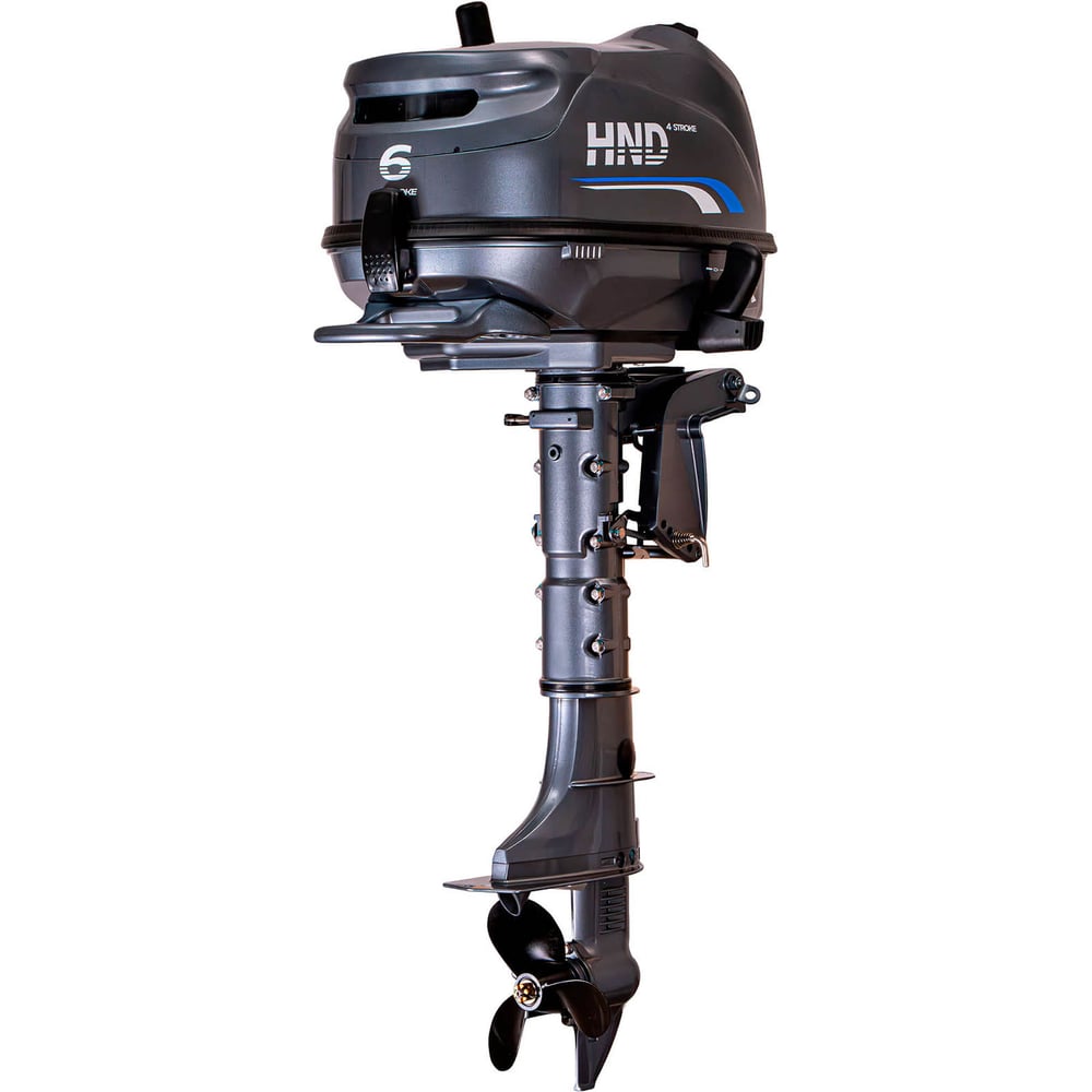 Изображение товара Подвесной лодочный мотор HND OB 6 FHS мощность 6 л.с. водяное охлаждение