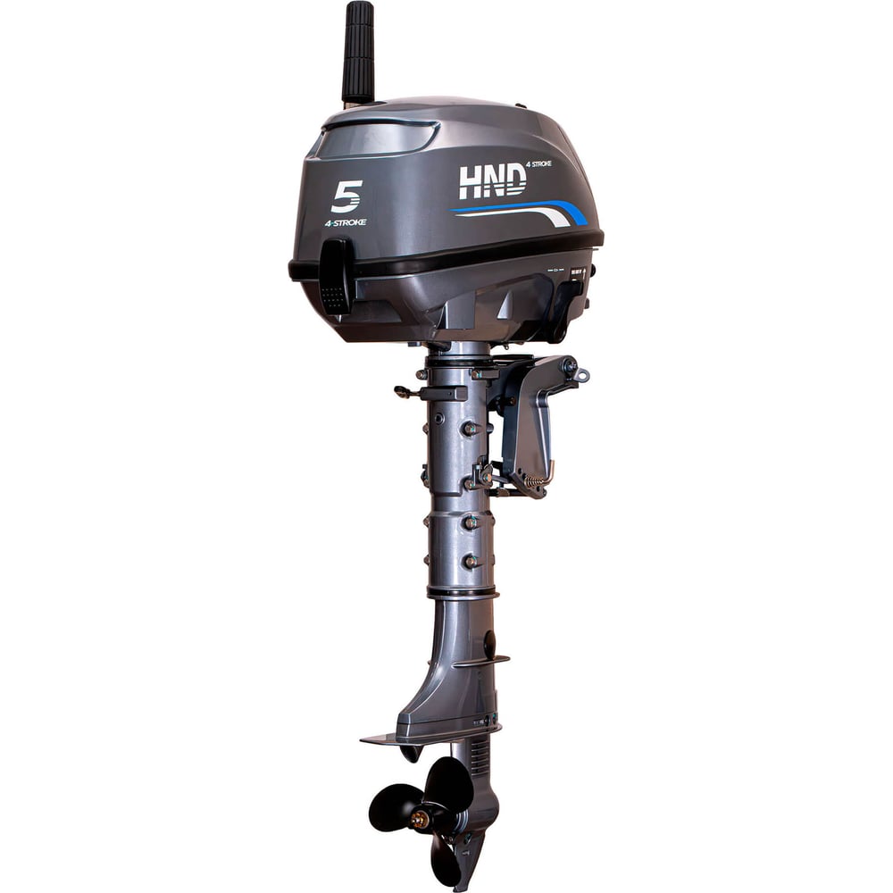 Изображение товара Подвесной лодочный мотор HND OB 5 FHS 5 л.с. бензиновый водяное охлаждение