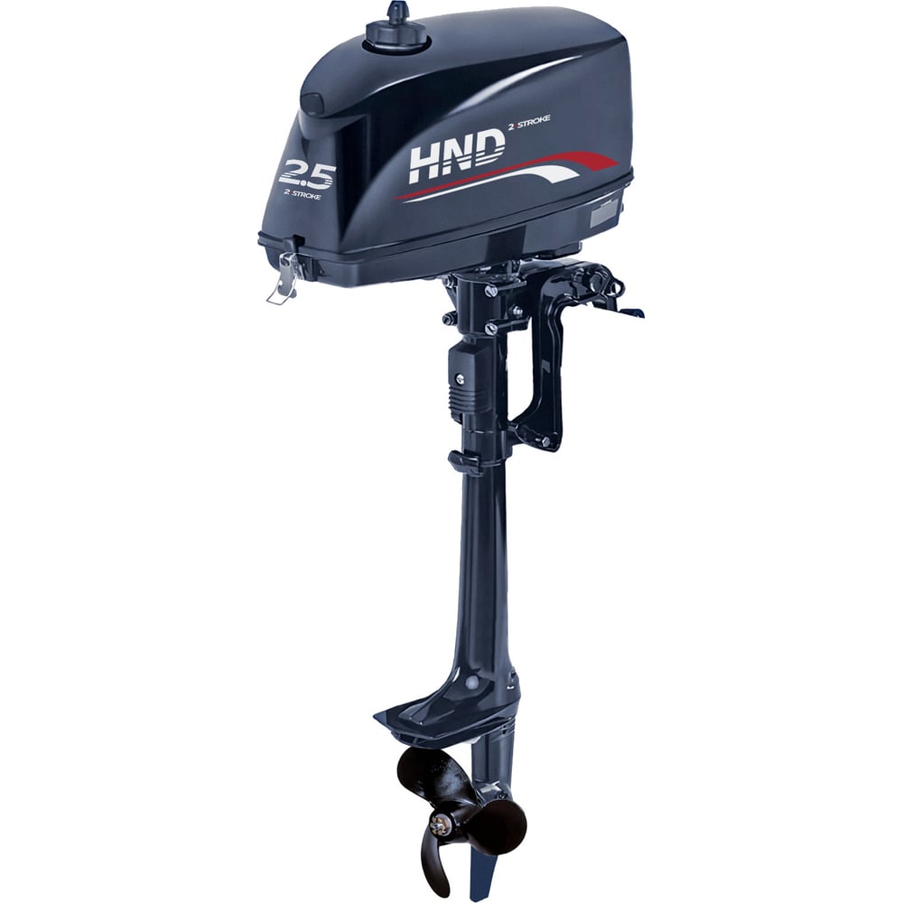 Изображение товара Подвесной лодочный мотор HND OB 2.5 HS 2.5 л.с. водяное охлаждение