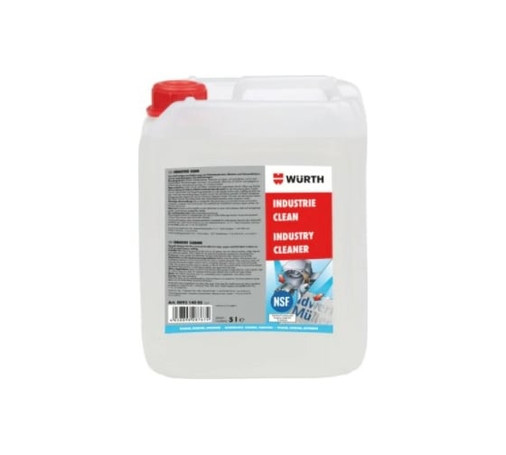 Изображение товара Очиститель Wurth ИНДУСТРИАЛ 5Л 089314005 053 1