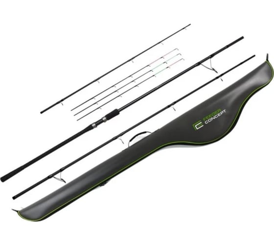 Изображение товара Удилище фидерное FEEDER CONCEPT Distance BLACK EXTRA HEAVY 180 3.90 FCDIBH180-390