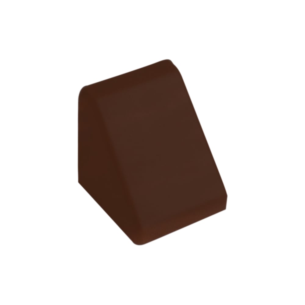 Изображение товара Уголок пирамида с заглушкой MFK-TORG 20х20х17 орех 20 20 17 7