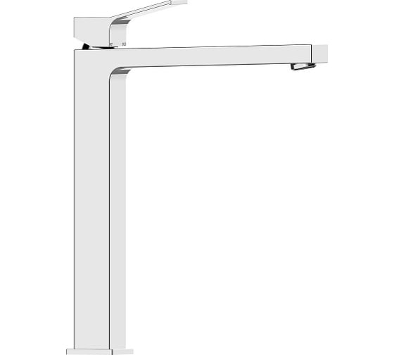 Изображение товара Смеситель для раковины Bossini Aki-T высокий, донный клапан Click-Clack, хром Z00709.030