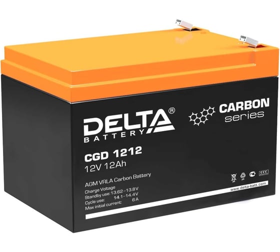 Изображение товара Аккумуляторная батарея CGD 1212 DELTA X377069864