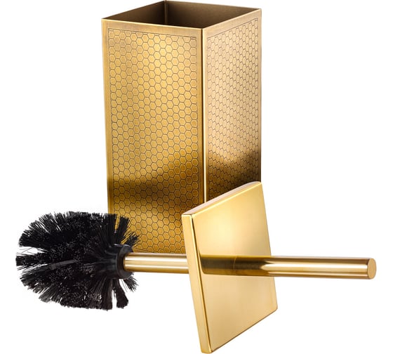 Изображение товара  Ёршик туалетный Covali цвет латунь SH-7598G