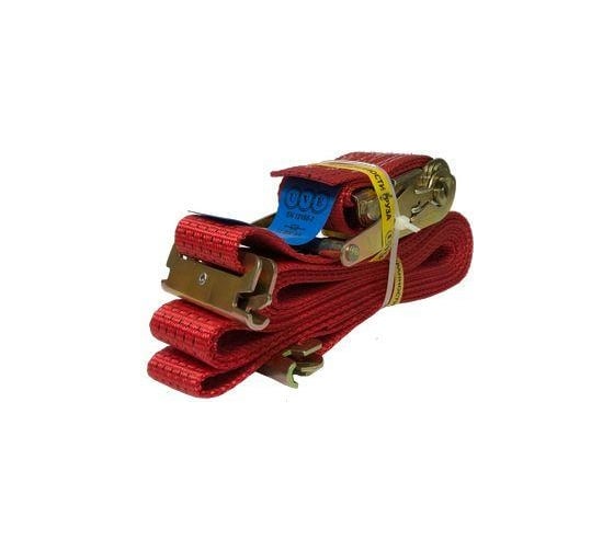 Изображение товара Ремень стяжной UVE евроборт ласточкин хвост, укороченная трещотка, 4 метра RS2-50-4000-4-sf-short