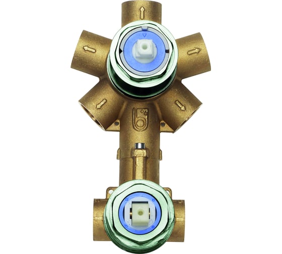 Изображение товара Универсальная скрытая часть Bossini на 2-5 выходов, для монорычажного смесителя Z00130