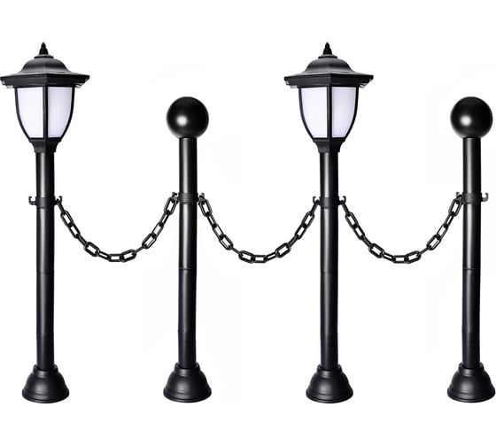 Изображение товара Садовый светильник на солнечной батарее Uniel, USL-S-181/PT720, LANTERN SET02, 2 шт. UL-00003132