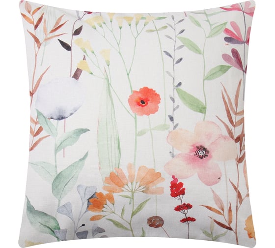 Изображение товара Наволочка декоративная Этель Flower, 40x40 см, 100% хлопок 10215396