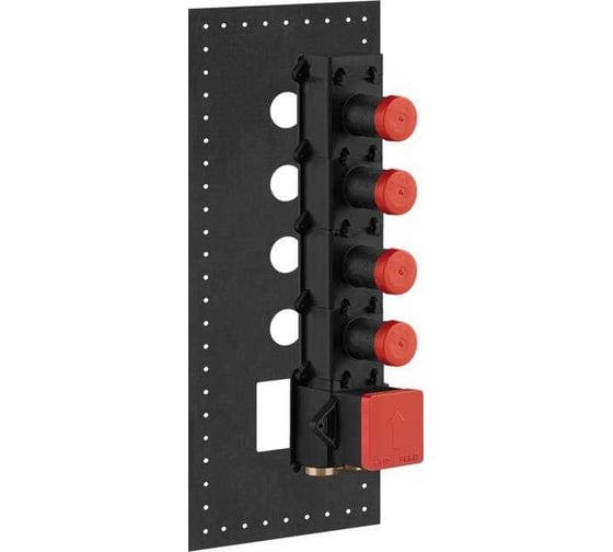 Изображение товара Скрытая часть для термостата высокой производительности Gessi Inciso подключение вертикальной/горизонтально, цвет хром 43107.031