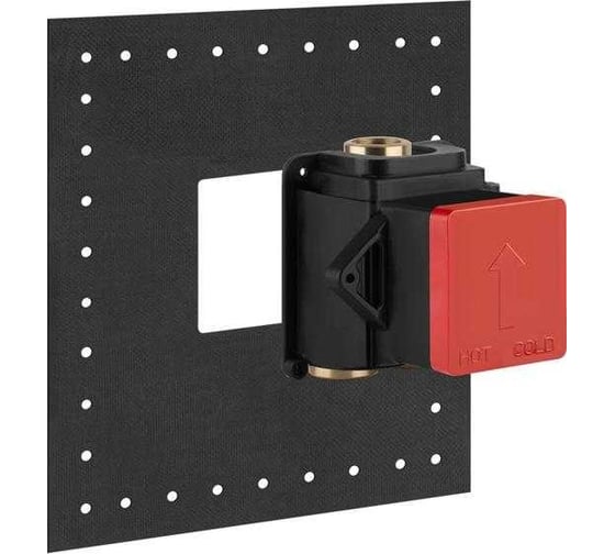 Изображение товара Скрытая часть для термостата высокой производительности Gessi Inciso цвет хром 43281.031