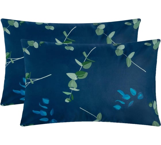 Изображение товара Комплект наволочек Этель Эвкалипт (вид 2) 50x70 см - 2шт, поплин 125 г/м2 6925303