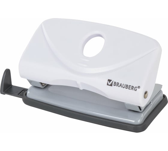 Изображение товара Дырокол BRAUBERG "Original", до 10 листов, белый, 227786